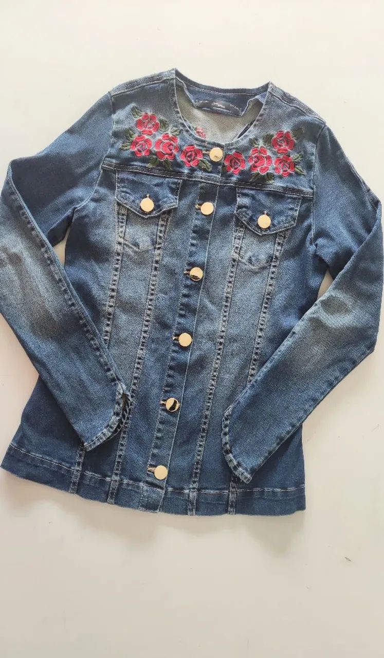 Jaqueta jeans P adulto 