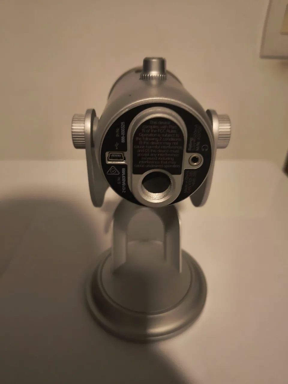 Microfone Logitech Blue Yeti Original USB Prata - Excelente Estado - Foto 4