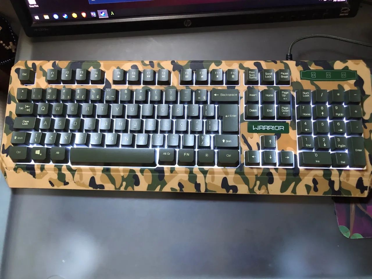 teclado rgb lindo - Foto 3