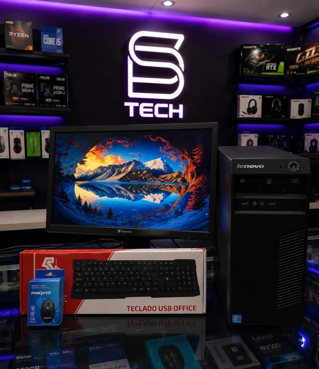 Computador completo Lenovo 