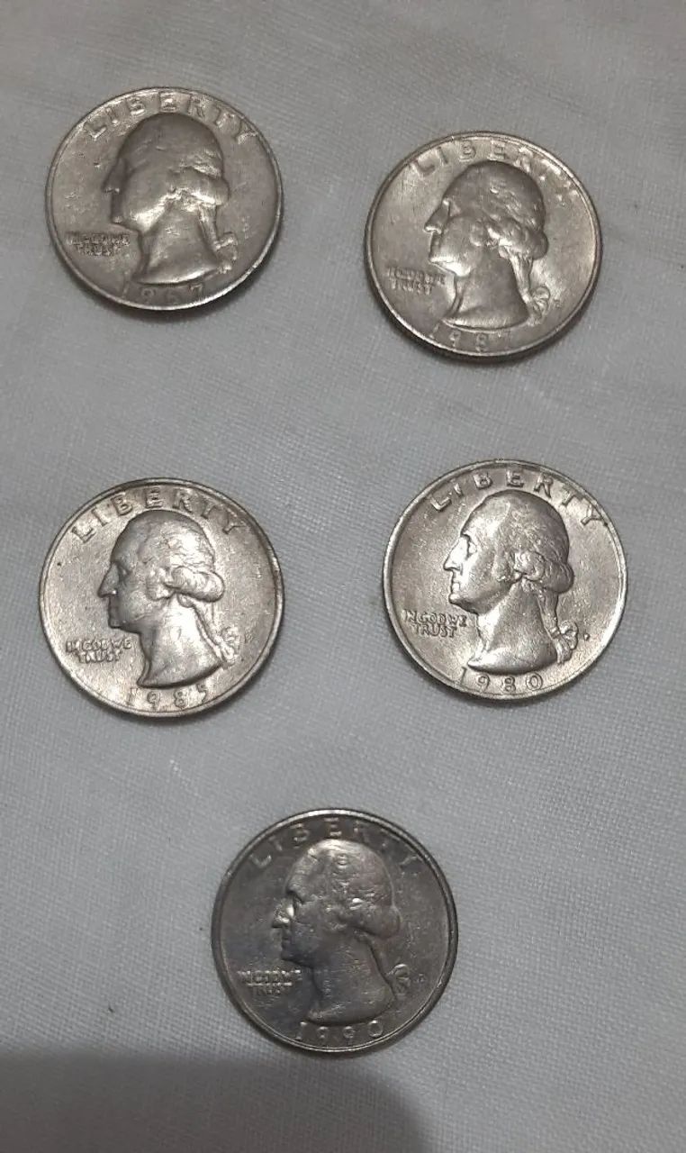 Moedas antigas Estrangeira  - Foto 3