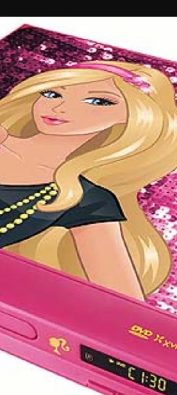 Dvd Tectoy da Barbie. Conservado