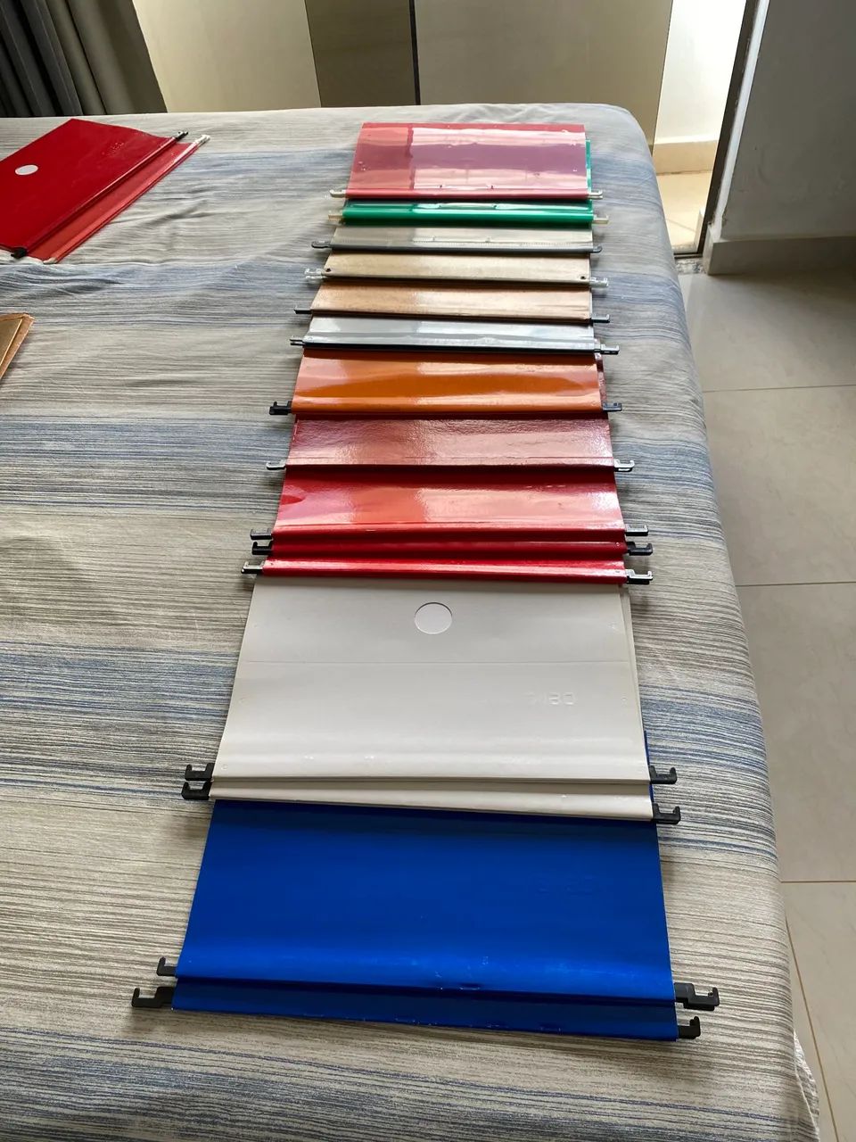 Plastic Clip-and-Track Folder