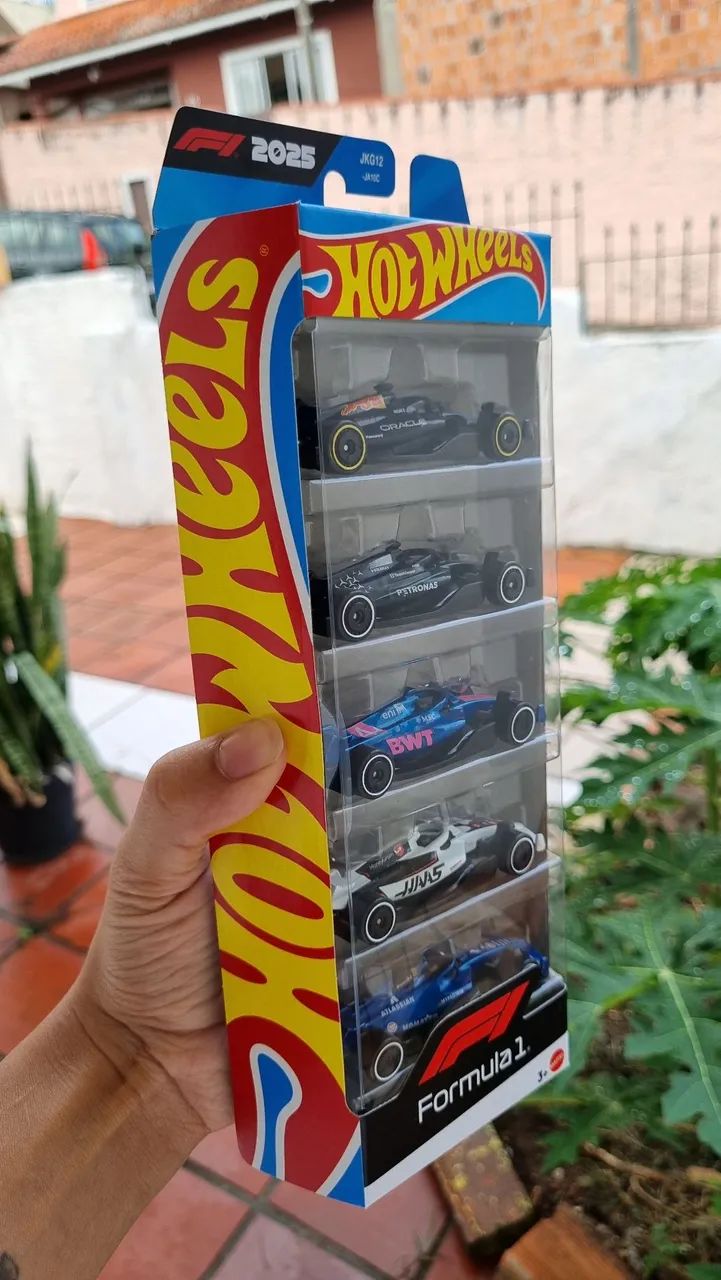 Pacote 2025 Fórmula 1 hot Wheels  - Foto 5