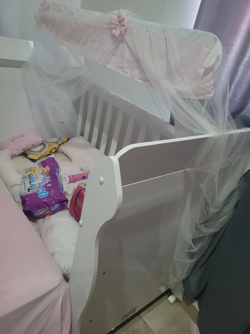 Berço que vira cama - Foto 5
