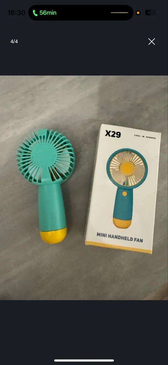 Ventilador Portátil de Mão  - Foto 4