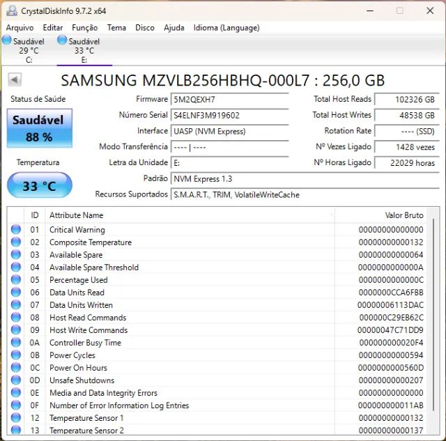 Kit 3 SSD Nvme 256GB - Foto 3