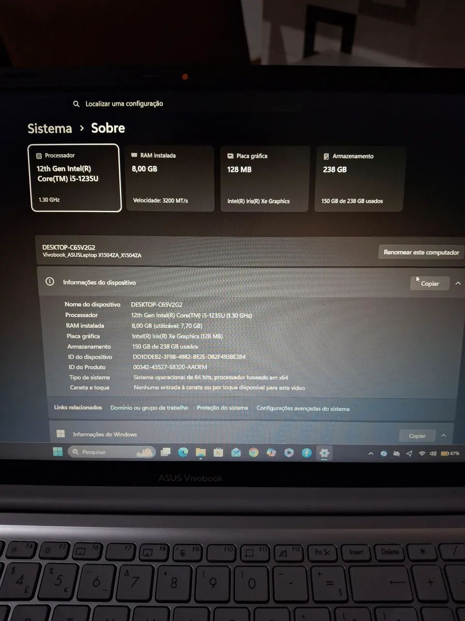 Notebook Asus i5 - Foto 5
