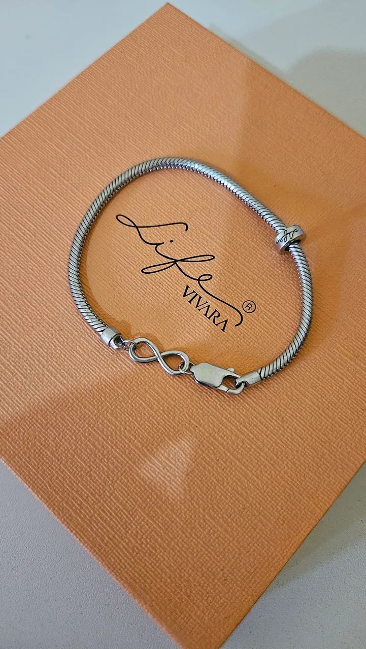 Pulseira Vivara Infinito - Foto 2