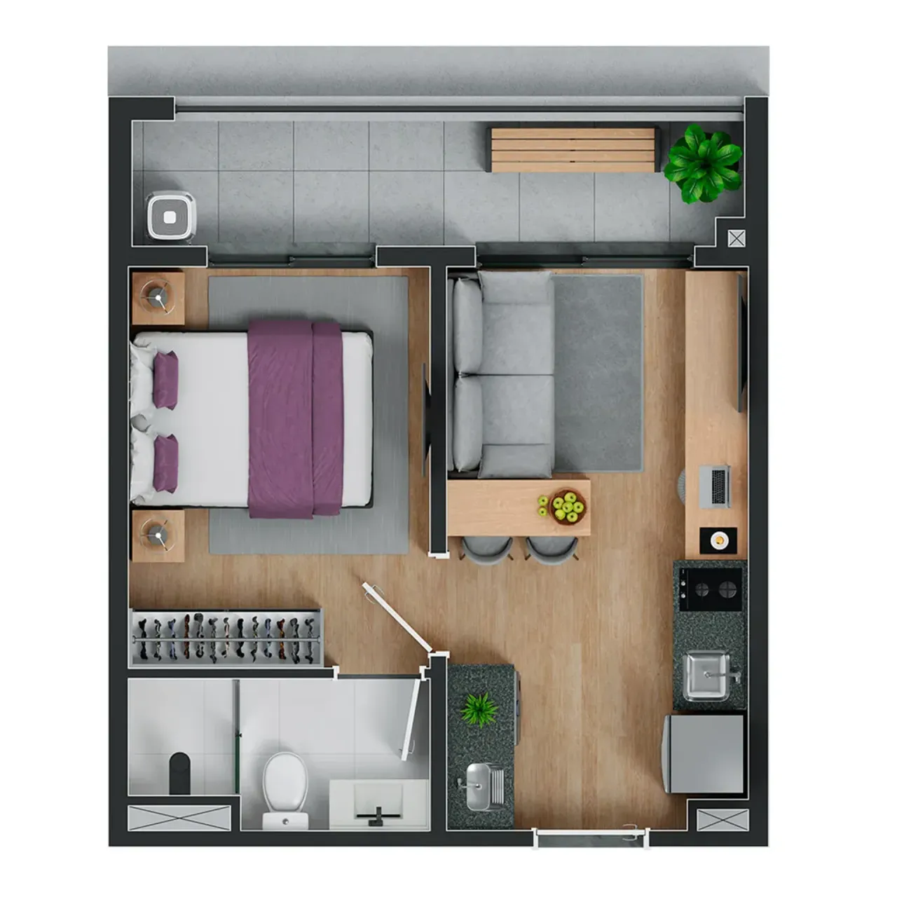 PLANTA 30m²