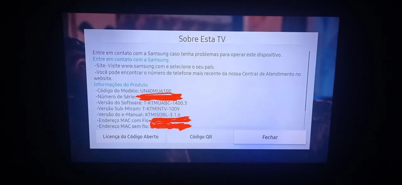 Smart tv Samsung UN40MU6100 - Foto 4
