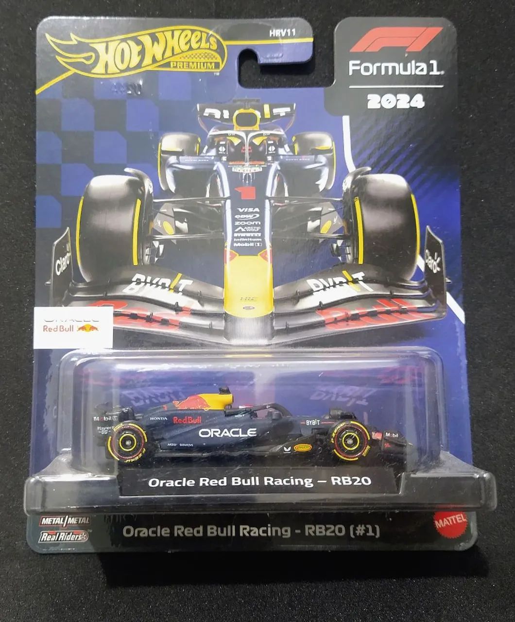Hot Wheels Oracle Red Bull Racing - RB20 (#1) Max Verstappen!