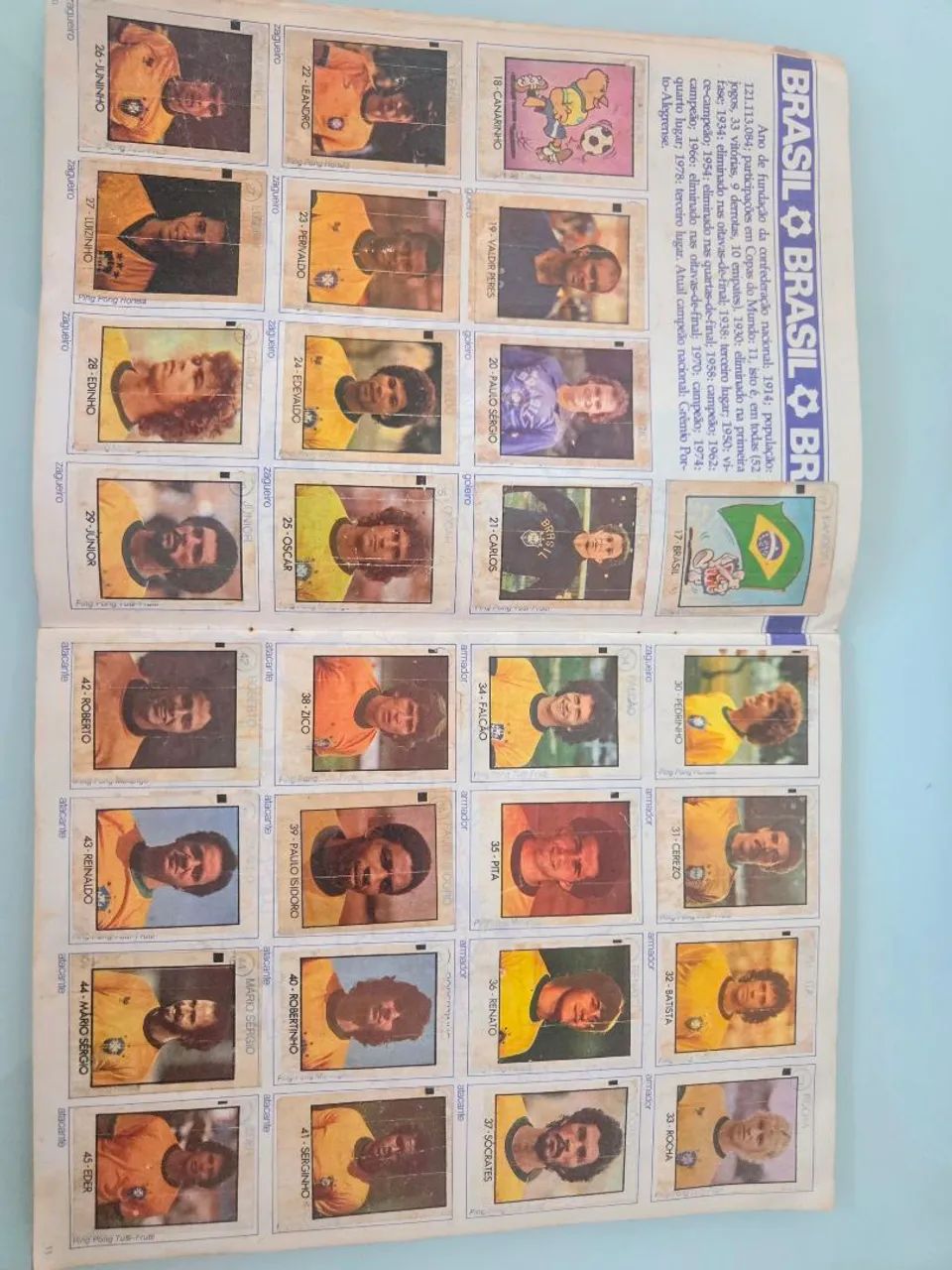 Álbum Copa 1982 Ping Pong  - Foto 3