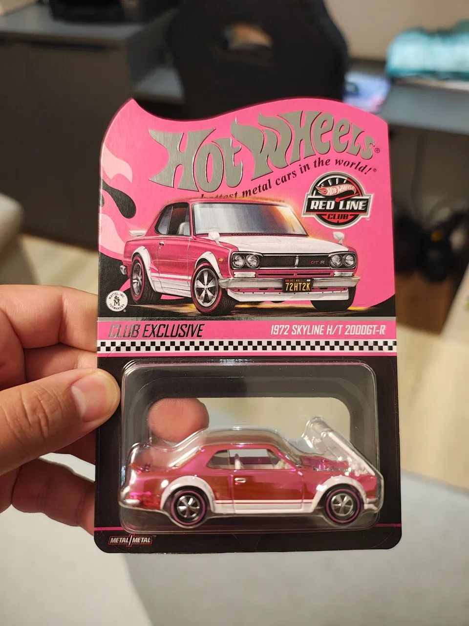 Hotwheels Red Line 1972 Skyline H/T 2000GT-R - Hobbies e coleções