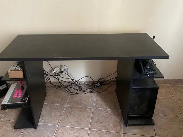 mesa gamer madeira - Foto 2