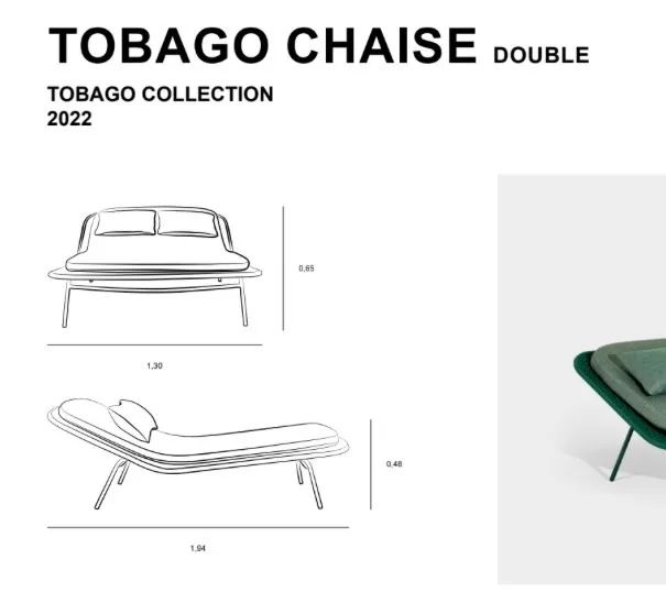 Chaise Tobago Dupla  - Foto 5