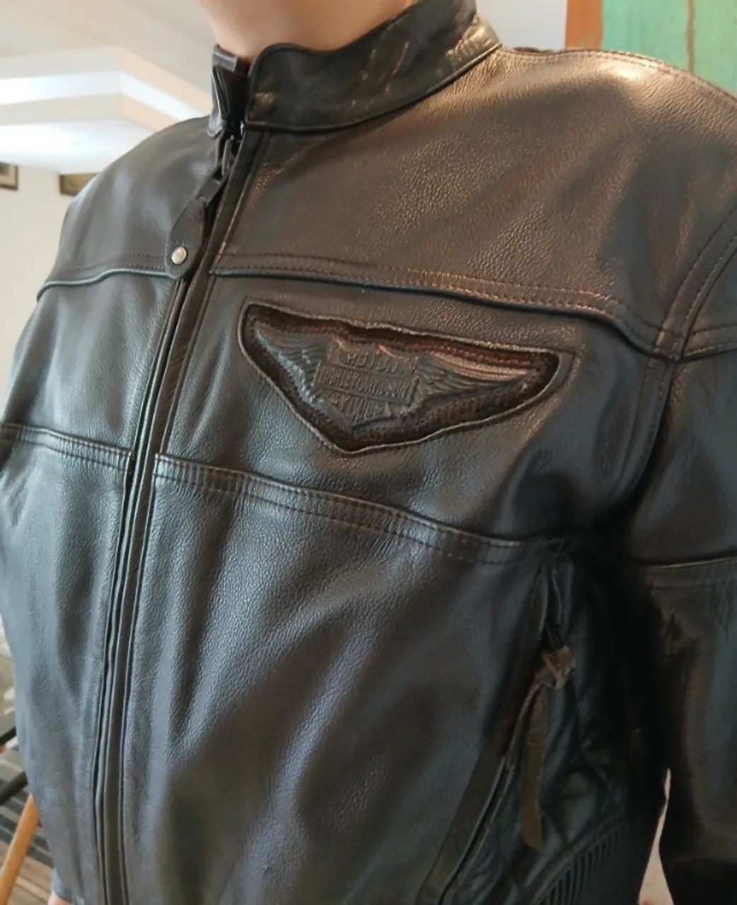Jaqueta feminina original Harley-Davidson - Foto 5