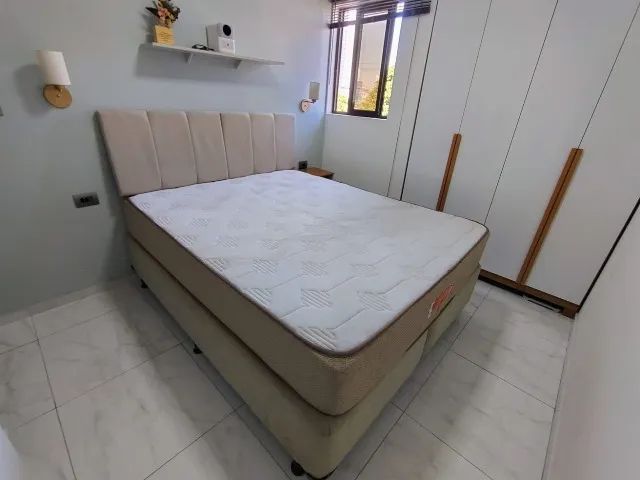 Conjunto Cama e Box Queen Probel Divino Force Extreme + Cabeceira - Foto 2