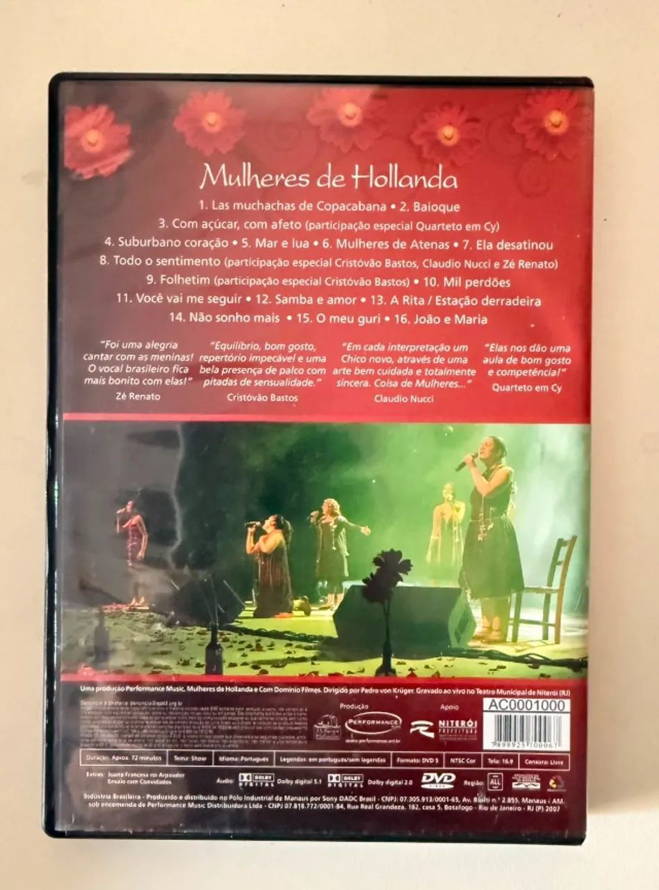 DVD Mulheres de Hollanda - Foto 2