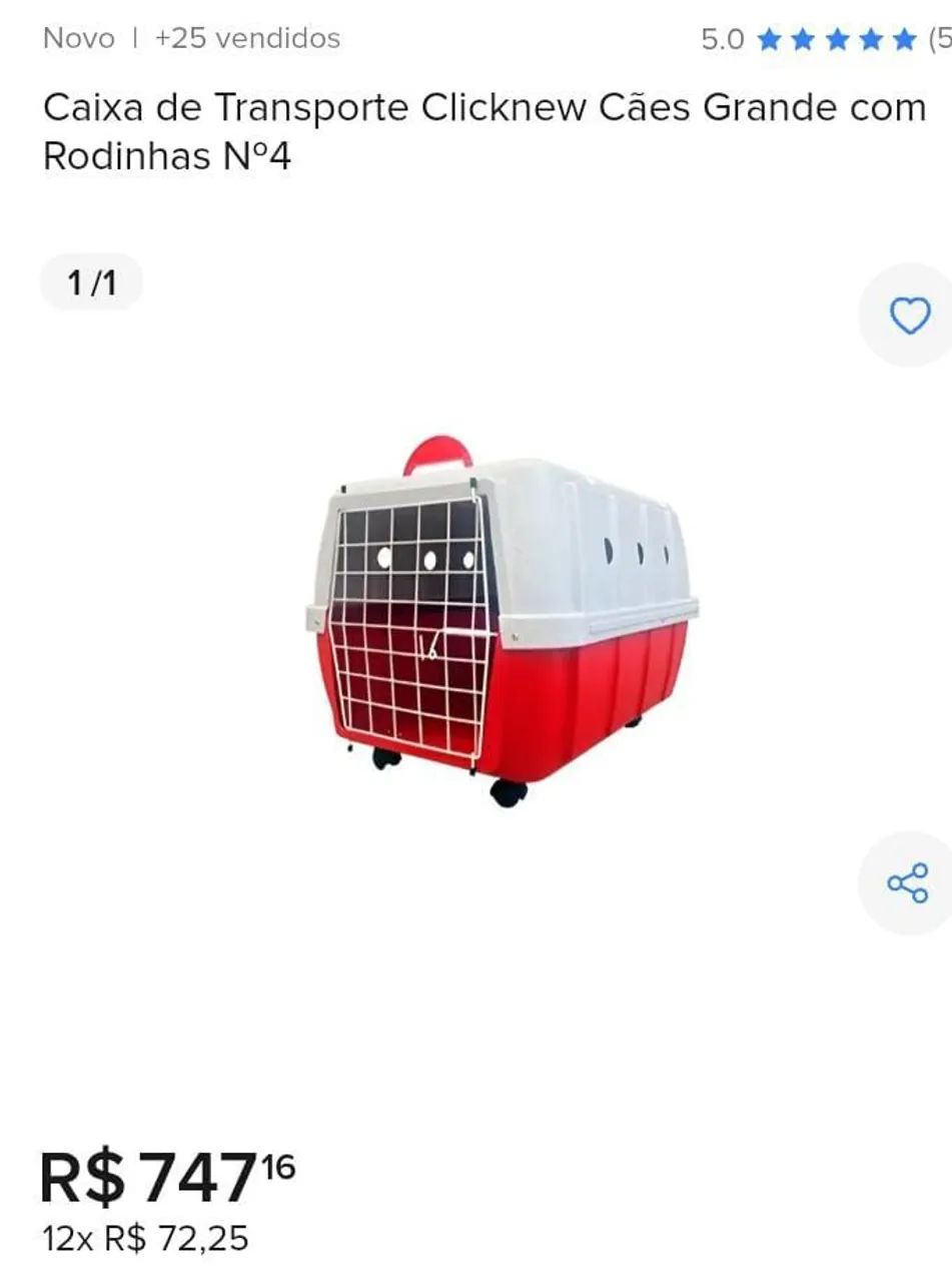Caixa de Transporte  - Foto 4