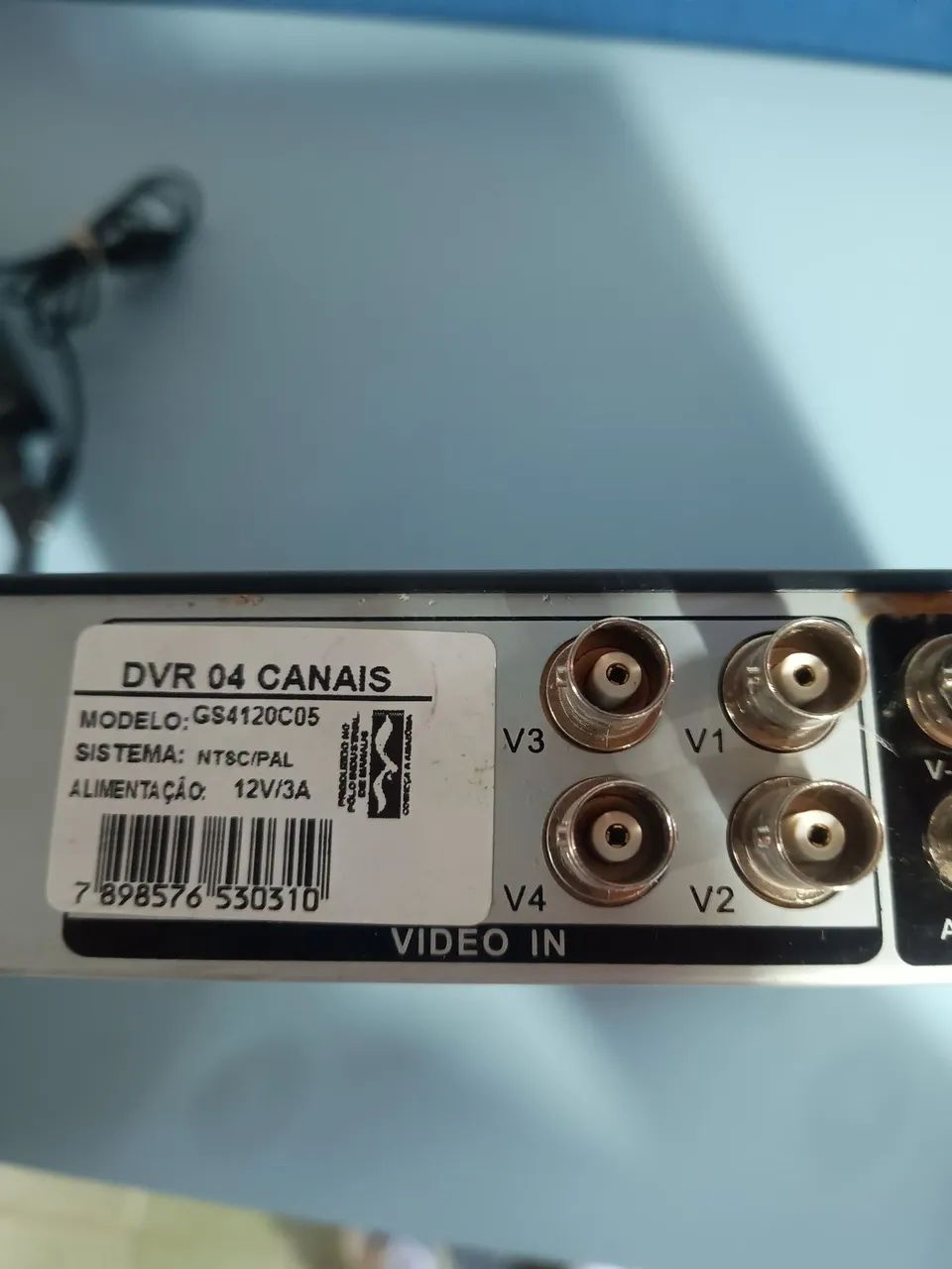 DVR 4 canais, marca giga funcionando perfeitamente bem  - Foto 2