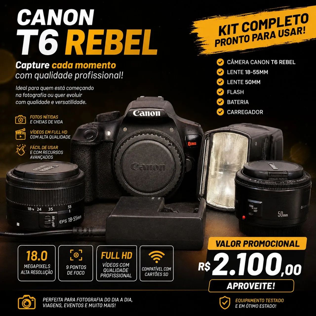 Câmera Canon