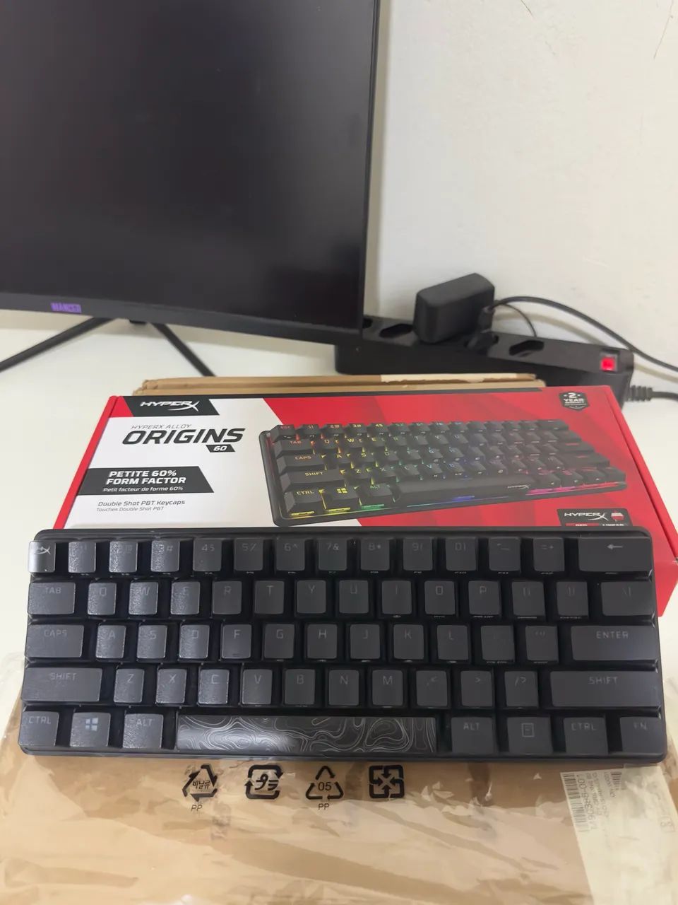 HyperX Alloy Origins 60 c/ Nota Fiscal - Foto 3