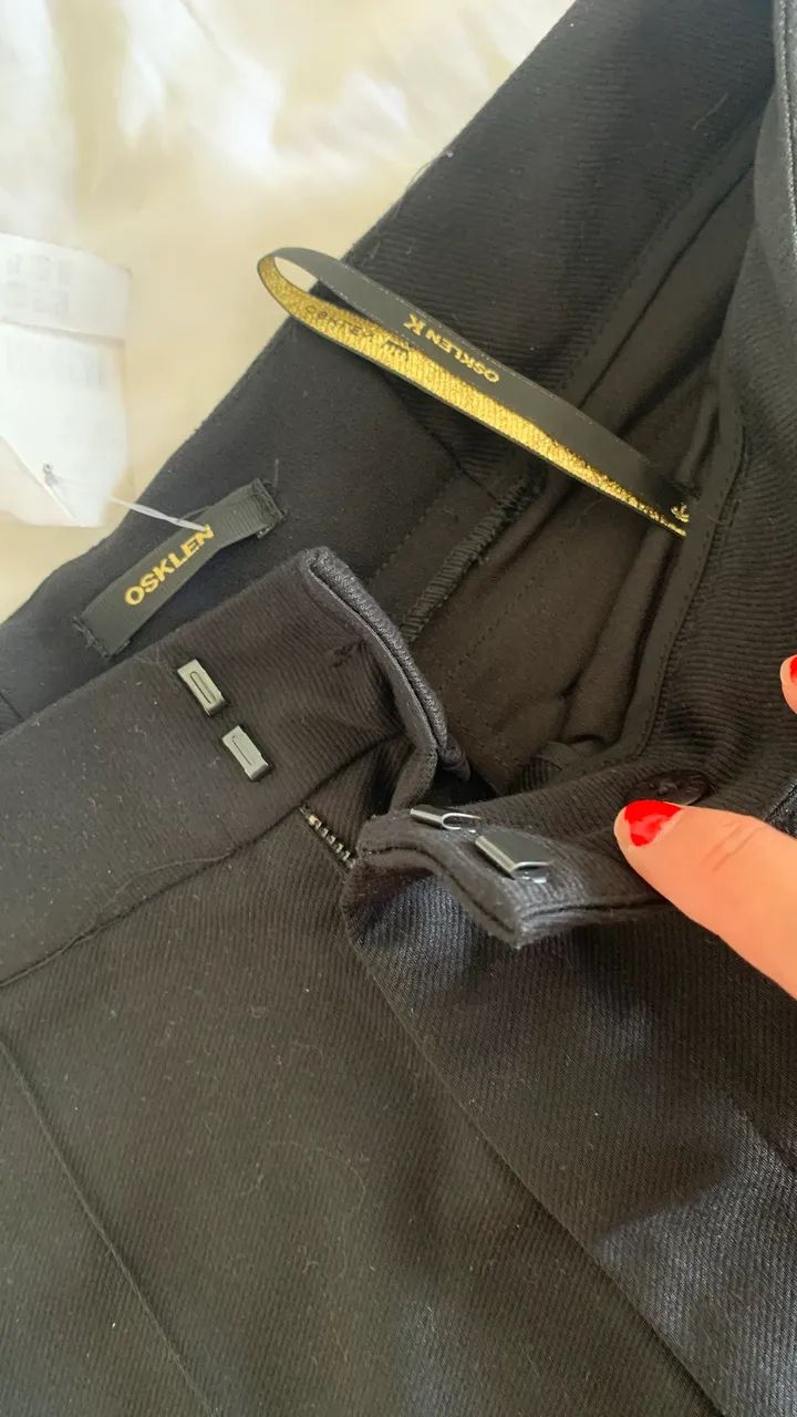 Calça preta flair osklen - Foto 4