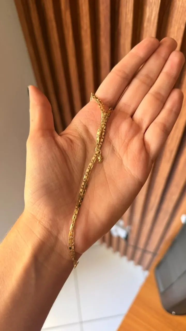 Cordão de Ouro 18K - 4 gramas - Foto 3
