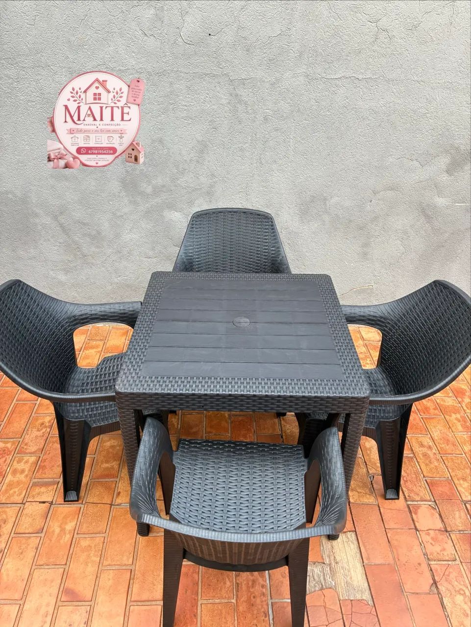 Jogos de mesas rattan 