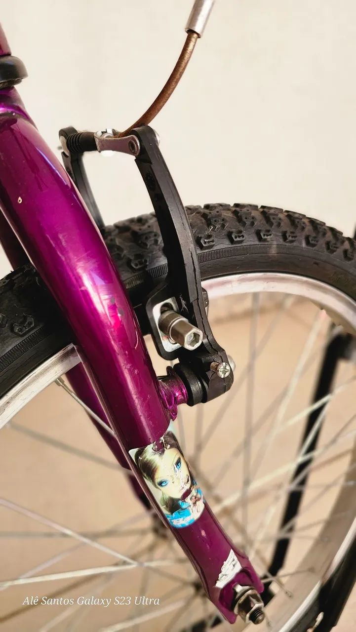 Bicicleta aro 20 para menina - Foto 4