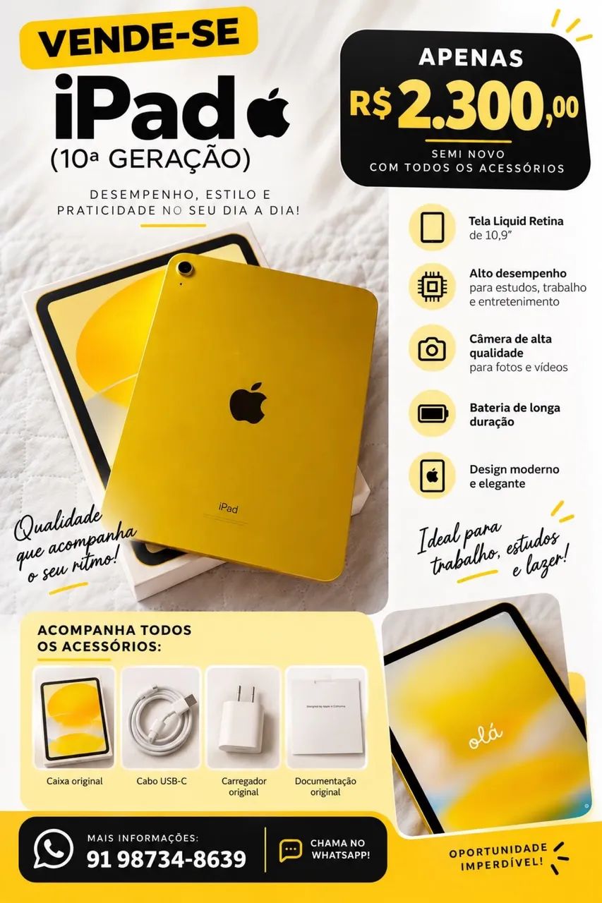 iPad 10° geração 