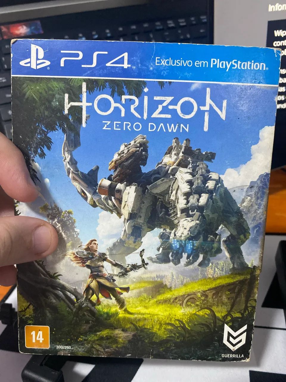 Troco Horizon Zero Dawn ps4