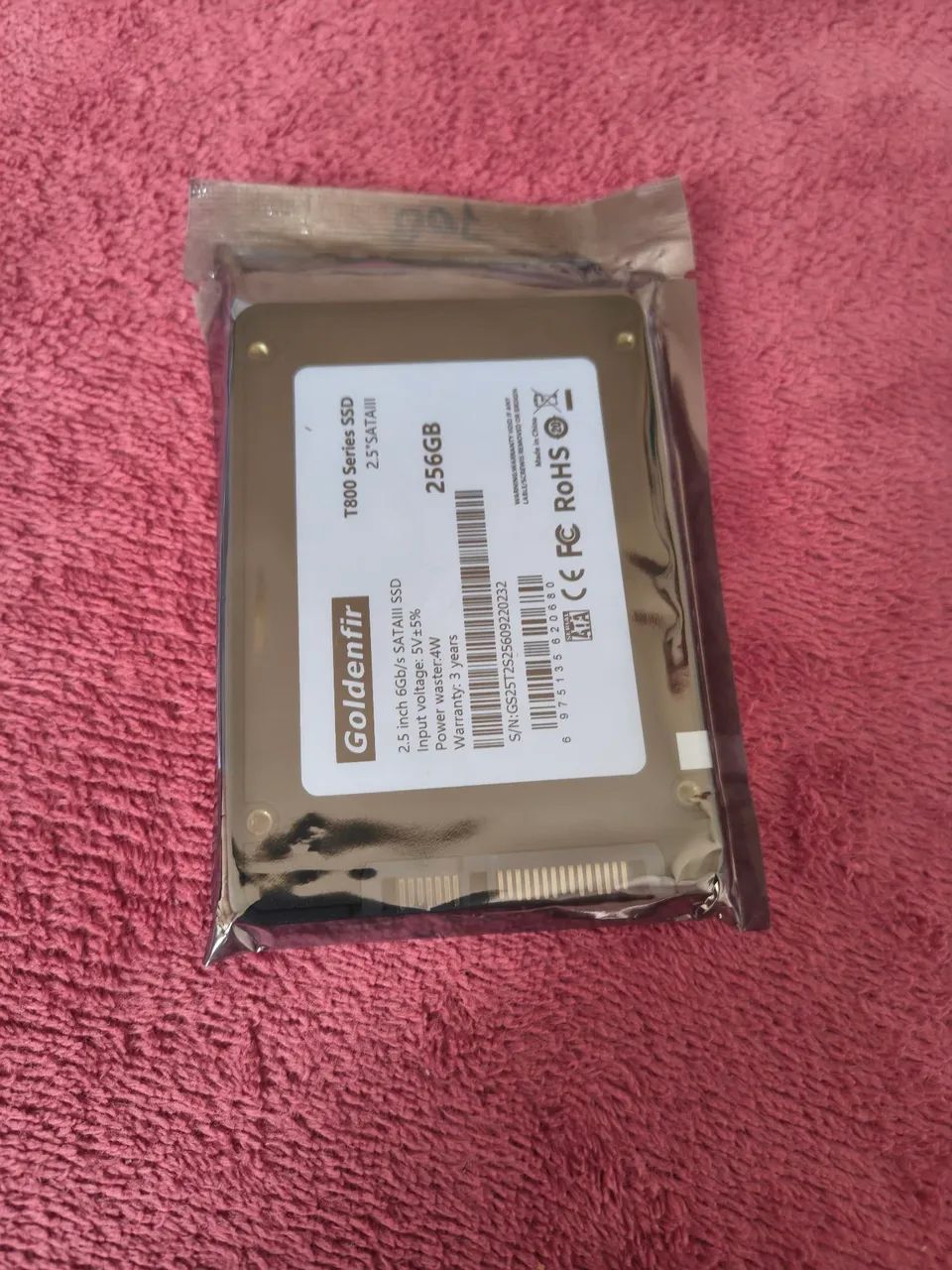 SSD 256Gb Novo - Foto 2