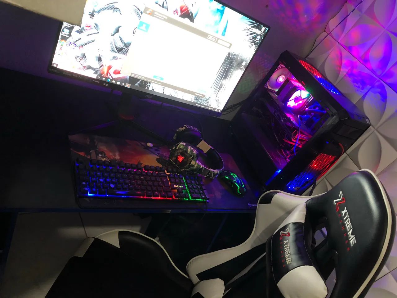 Pc gamer Rtx 3070 +32gb +12400