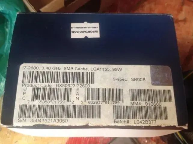 Processador Intel Core I7-2600, 2ª Geração, 3.40ghz, Socket Lga1155, Cache 8mb - Oem - Foto 5
