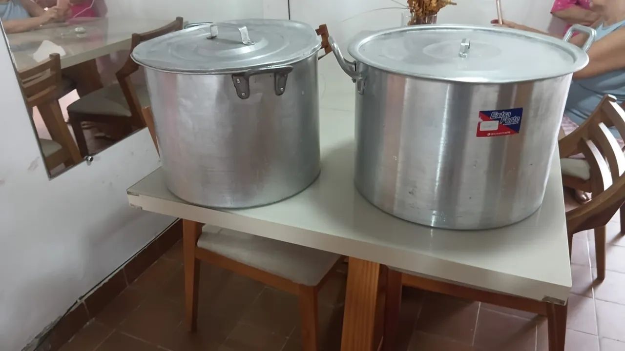 Vendo panelas de alumínio 