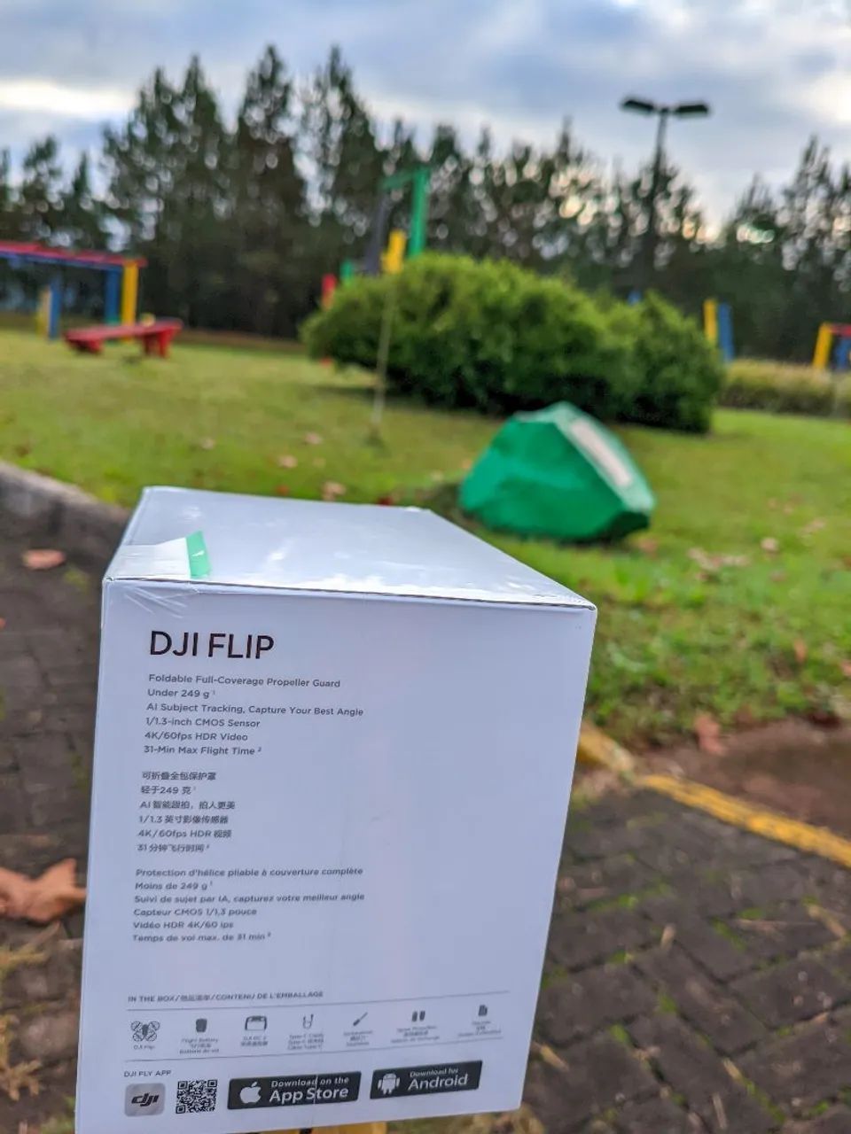 Drone DJI FLIP com TELA - LACRADO  - Foto 3