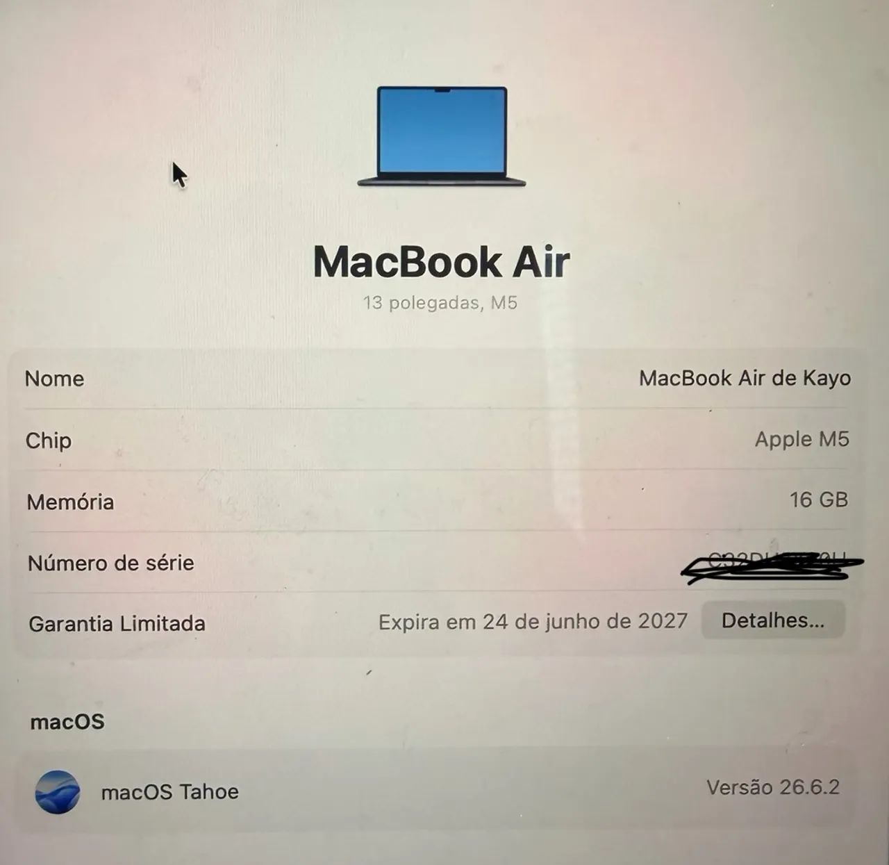 Macbook air m5 com garantia - Foto 3