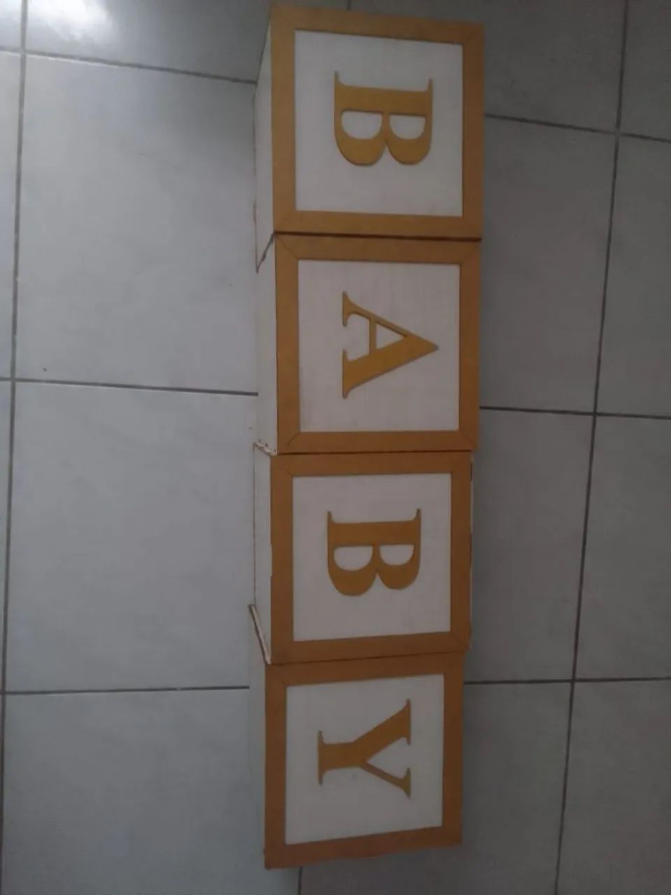 cubo de cha revelação