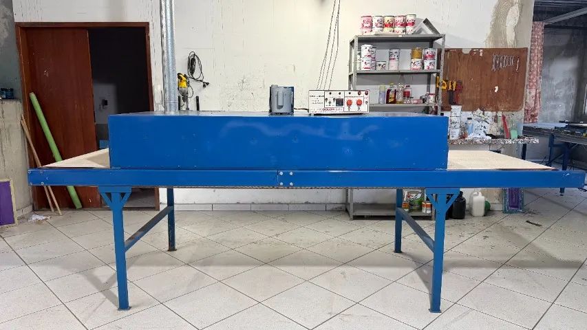 Estufa de Esteira Secagem para Serigrafia Flockcolor | 1 Módulo de Secagem - Foto 2