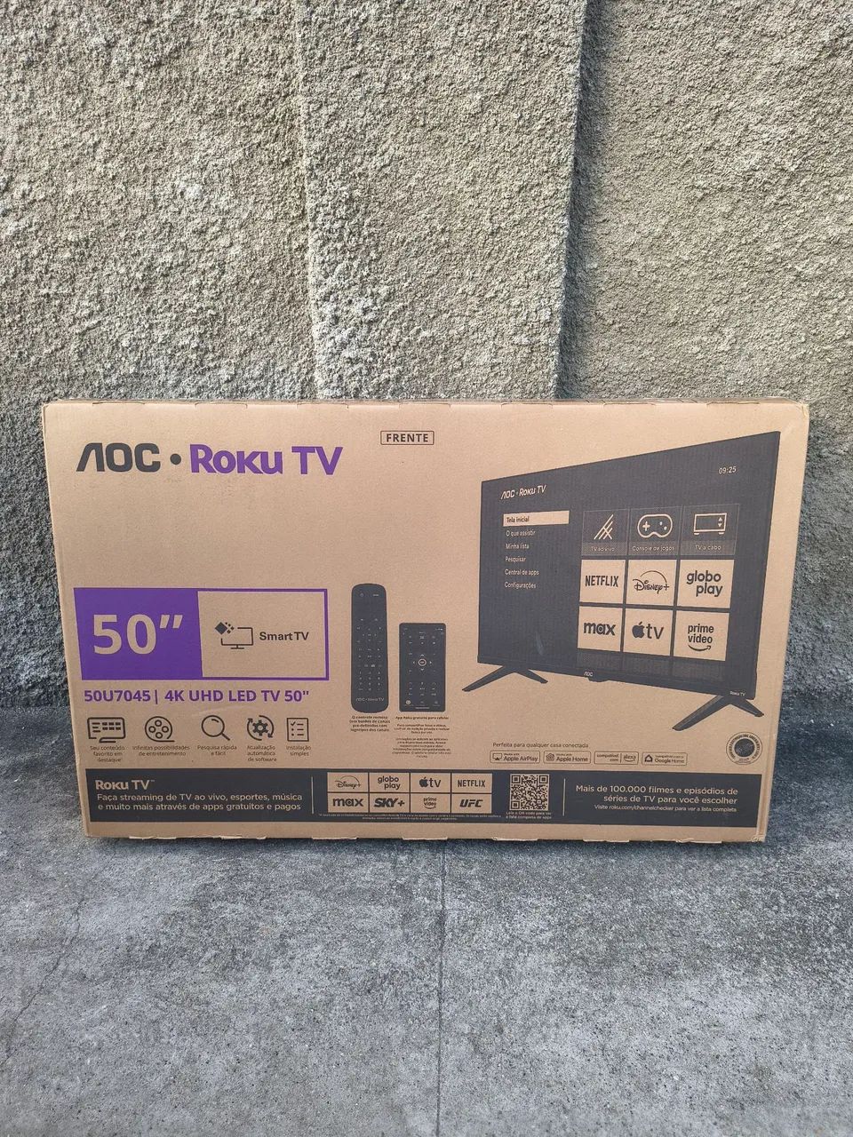 Smart TV AOC 50 POLEGADAS | Lacrada | Com nota fiscal | Garantia de 1 ano