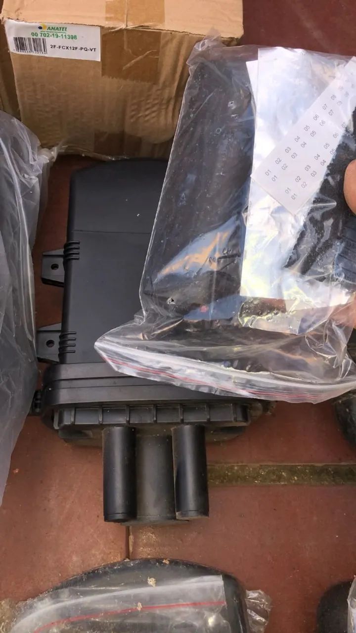 KIT 25 Caixas de emenda óptica até 48F.O 2Flex - Foto 2