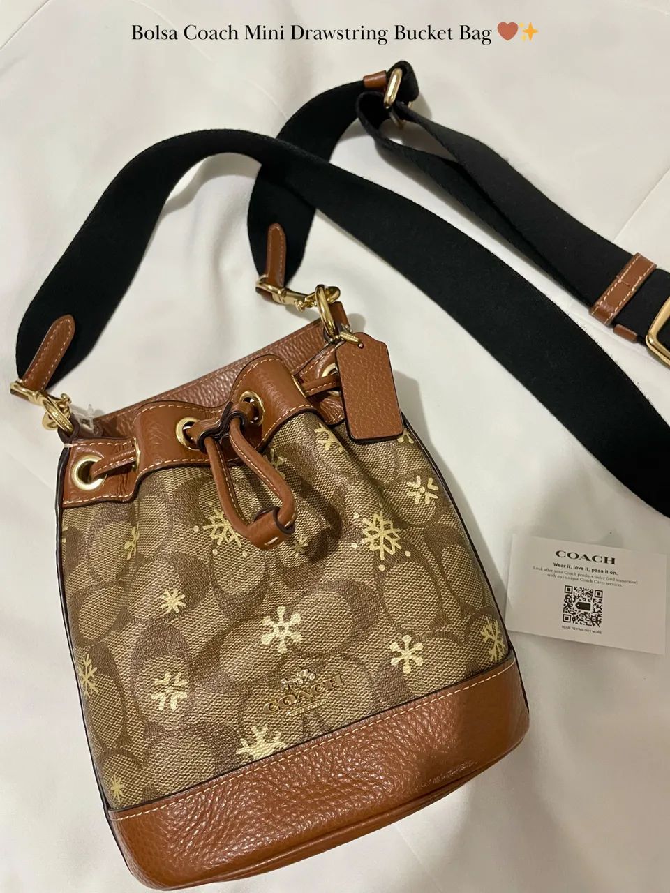 Coach Mini Drawstring Bucket Bag