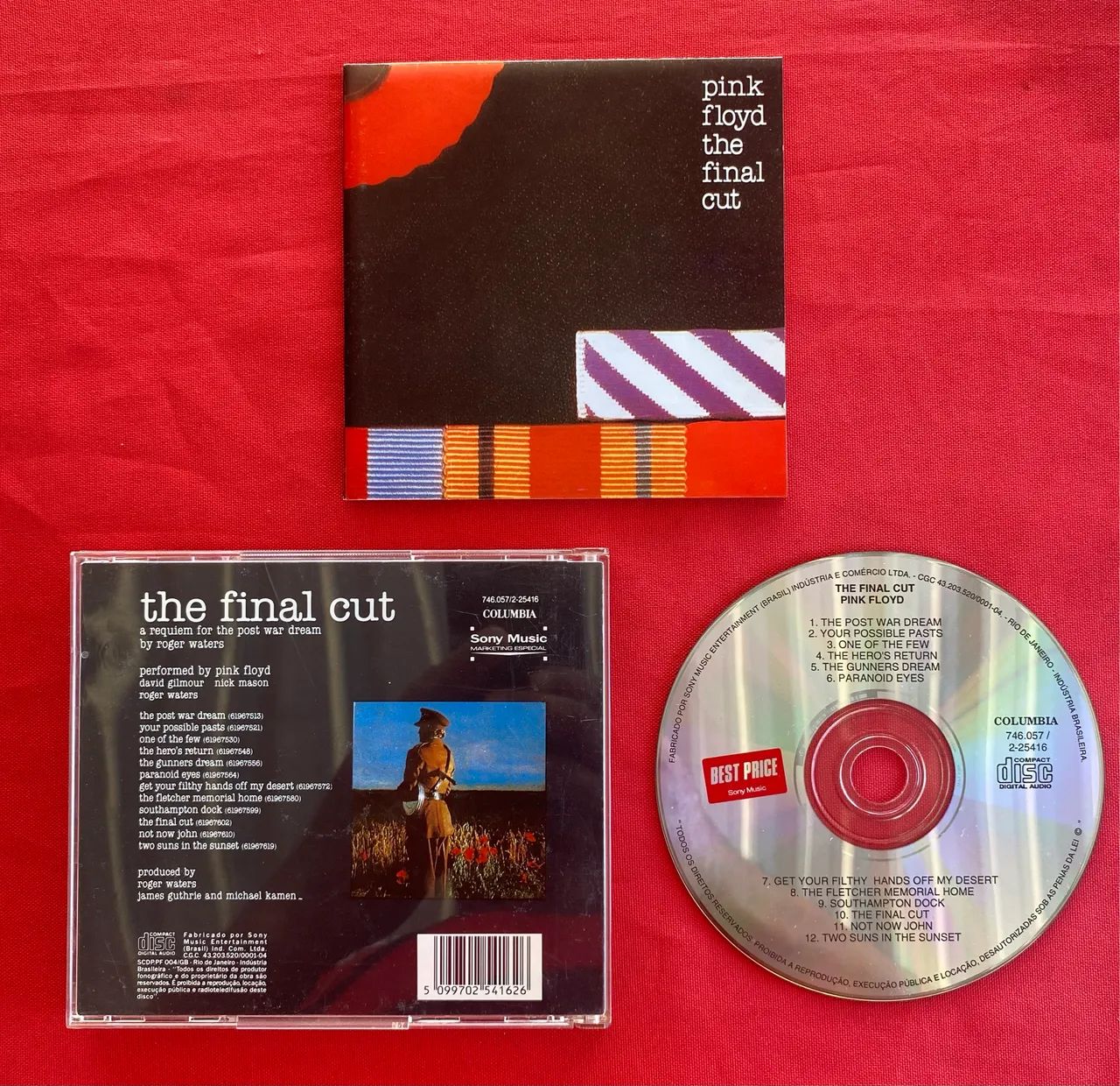 CD ROCK ORIGINAL PINK FLOYD THE FINAL CUT
