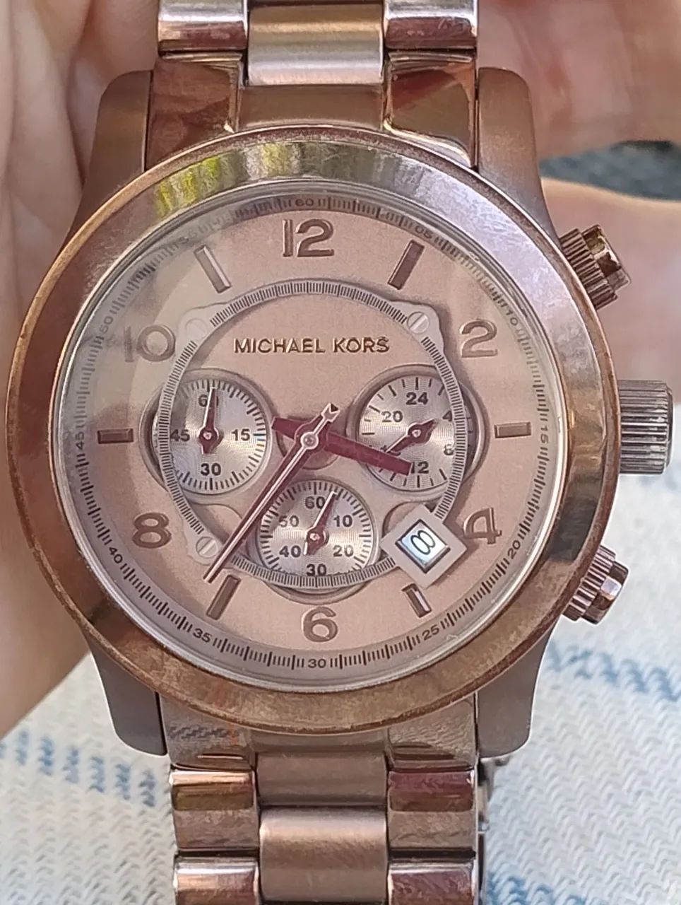 Relógio masculino Michael Kors  - Foto 5