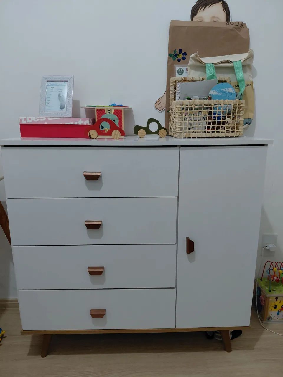 Guarda-roupa e cômoda infantil  - Foto 5