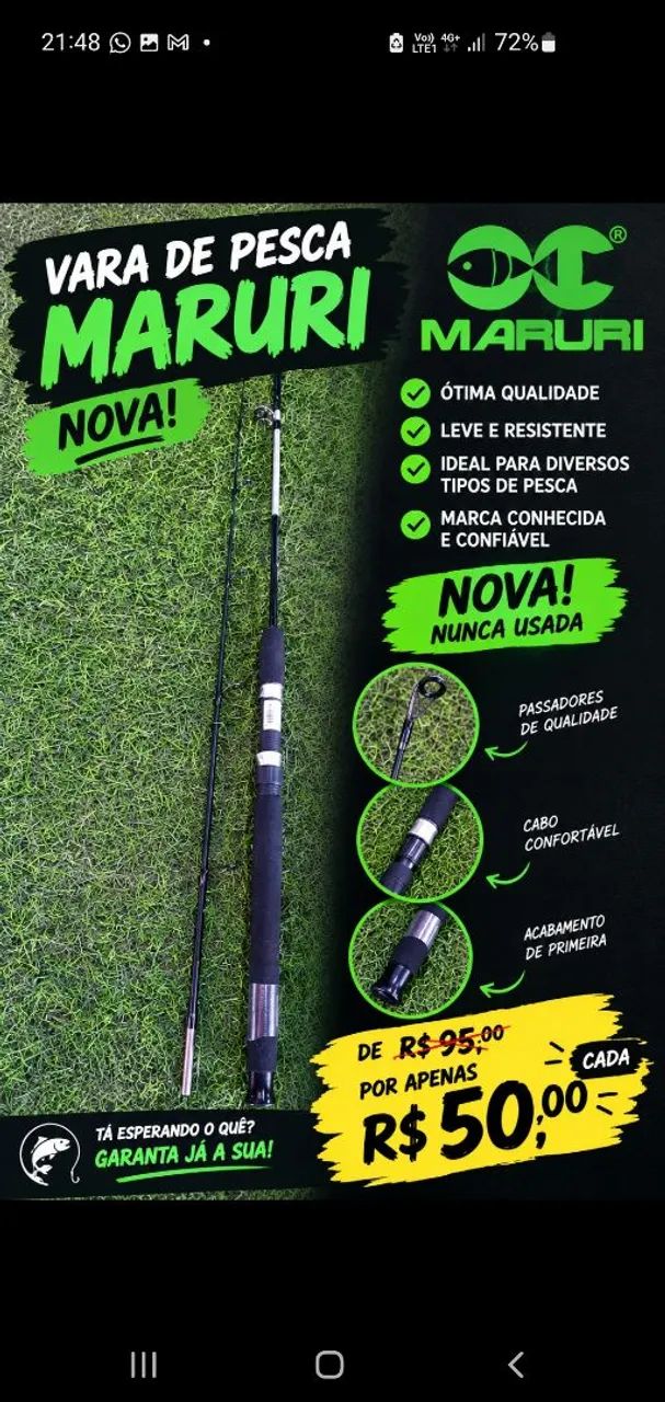 Vara de pesca 
