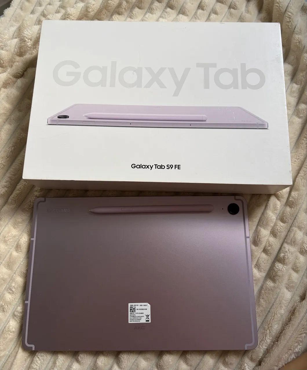 Tablet S9 Fe- cor lavanda.  - Foto 5