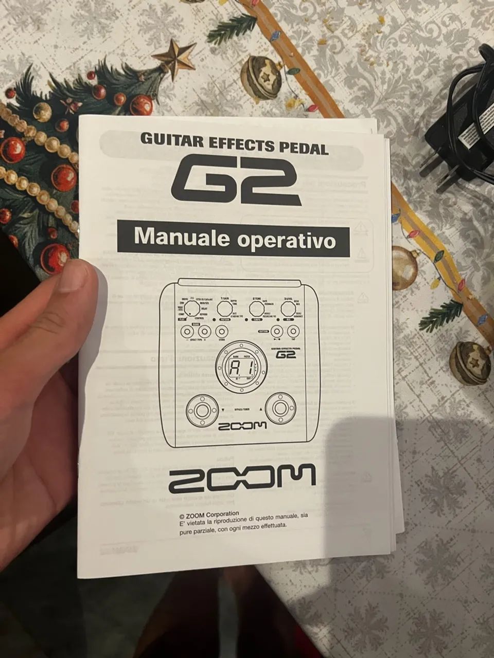 Pedaleira zoom g2r - Instrumentos musicais - Santos Dumont